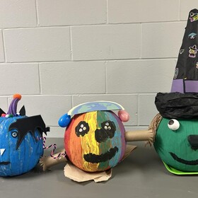 décoration de citrouilles